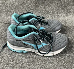 Mizuno Wave Inspire 12 Womens US 6.5 Grey Running Shoes Cross Trainers Ladies - Picture 1 of 13