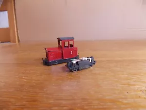 BRASS KIT BUILT NARROW GAUGE 0-4-0 DIESEL SHUNTER No 1 in Red Livery.  O Gauge - Picture 1 of 2