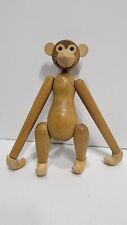 Wooden Jointed Monkey Japanese “Kay Bojesen “ Style  Mid Century Modern