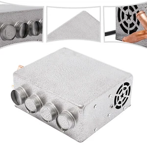 12V Universal Auto Car Underdash Compact Heater Copper Tube w/Speed Switch 4port - Picture 1 of 9