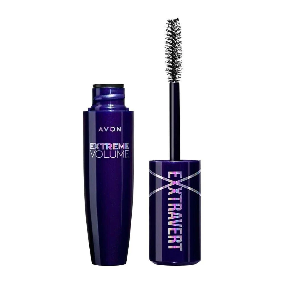 Avon Mascara Extravert Extreme Volume Blackest Black New Sealed - Image 1 of 4