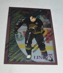 1996 TOPPS FINEST - TREVOR LINDEN CENTER CANUCKS PERFORMERS # 144 - Bild 1 von 4