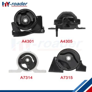 Engine Motor Mounts Fits 1.8L Engine 2000-2006 Nissan Sentra AUTO Transmission - Bild 1 von 5