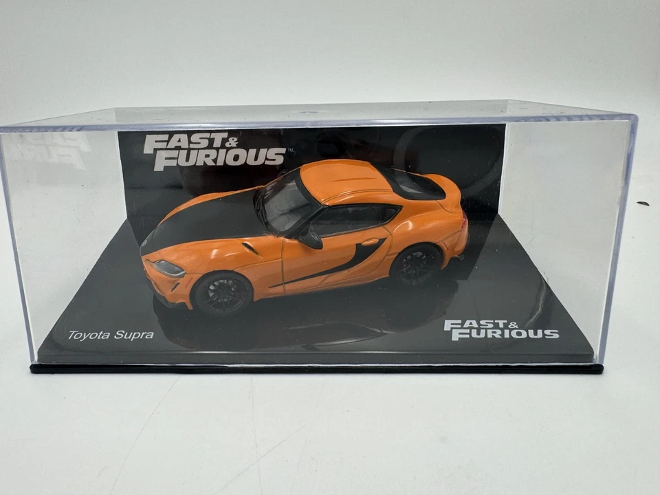 DIE CAST " TOYOTA SUPRA " SCALA 1/43 FAST&FURIOUS - Immagine 1 di 1
