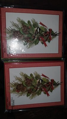  Studio 18 Embellished ChickChristmas Cards & Envelopes New Never Opened  - Image 1 of 2