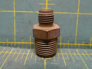 Swagelok B-400-1-6 Tube Fitting, 1/4" Tube OD x 3/8" Male NPT, No Ferrule / Nut - Picture 1 of 4