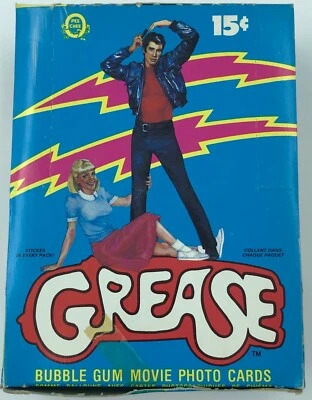 1978 O-pee-chee Grease Series 1 Empty wax box - Image 1 of 4
