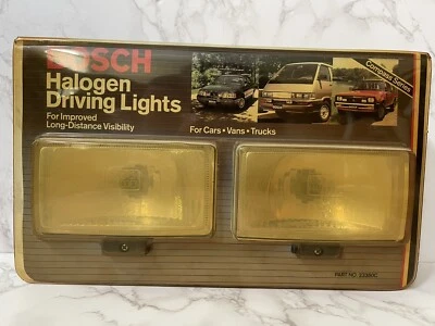 Bosch Halogen Driving Lights Compass Series 23350C New Sealed NOS NIP - Image 1 of 4