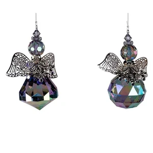 Colgante Ángel con Efecto Araña + Alas Plata Forma 608031 Decoración Navidad - Imagen 1 de 3