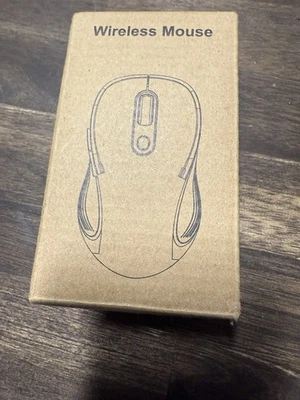 WisFox 2.4G RGB Wireless Mouse Rechargeable, Silent, Bluetooth - Image 1 of 3