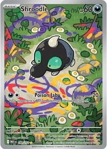 🎨 Carta Pokémon Mega Evolución Rara Ilustración Shroodle 149/132 Casi Nueva ✨ - Imagen 1 de 1