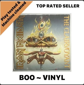 Iron Maiden - The Clairvoyant - Black Labels 1988 EM 79 EX / G+ - Imagen 1 de 6