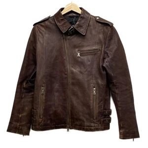 Auténtica chaqueta ligera para hombre Burberry Black Label - marrón oscuro - Imagen 1 de 12