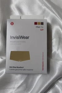 Lululemon 3er Pack Invisiwear MR Boyshort - French Press/Pecan Tan/Glühwein - S - Bild 1 von 7
