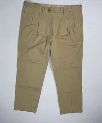 Pantalones chinos Loro Piana Italia Mainline personalizados de algodón caqui para hombre 40x29 talla 54 Foto 1 de 4