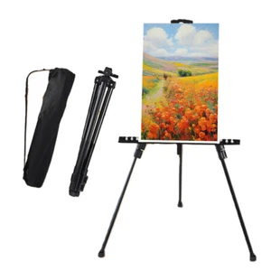 Adjustable Height Metal Tripod Artist Sketch Oil Painting Easel Stand Art Rack - Picture 1 of 13