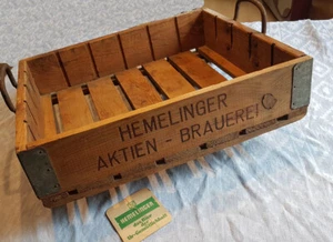 Schöne Alte Bierkiste Hemelinger Aktien Brauerei 50er/60er Jahre - Bild 1 von 6