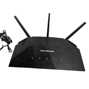 NETGEAR AX1800 Wi-Fi 6 Router RAX10 Dual Band Black 1.8Gbps Quad-Core (UD) - Picture 1 of 15