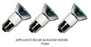 Pack of 3, LSE Lighting Z0B0011 JDR E27 75mm Range Hood Appliance Bulbs - Picture 1 of 1