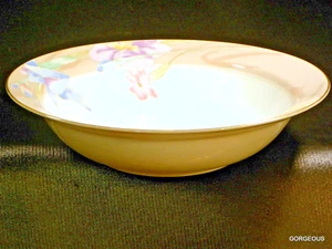 VERY NICE 9" SERVING BOWL of CHARISMA BEIGE pattern by MIKASA FINE CHINA JAPAN - Picture 1 of 9