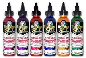 Unicorn SPiT Sparkling - Gel Stain & Glaze - 4oz Sparkle Collection - Dolly F... - Picture 1 of 3