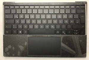 Brand New Genuine Dell XPS 13 9300 Palmrest Touchpad German Keyboard P/N: CT4KY - Picture 1 of 2