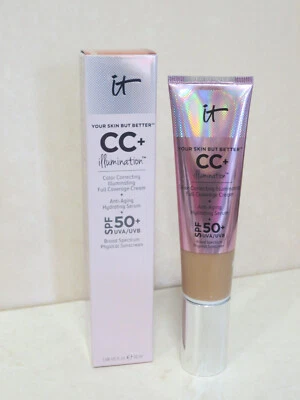 IT COSMETICS SKIN BUT BETTER CC+ ILLUMINATION FULL COVERAGE CREAM TAN 1.08 OZ - Image 1 of 3
