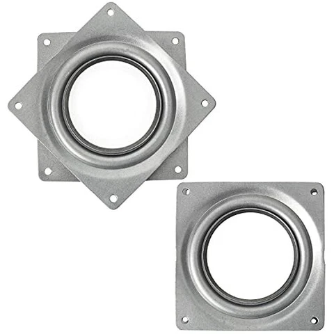 DMSTECH 2 Pack 3.75" Lazy Susan Turntable 300 LBS pounds Steel Ball Bearing R Cover