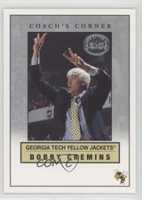 2001 Fleer Greats of the Game Coach's Corner Bobby Cremins #2CC