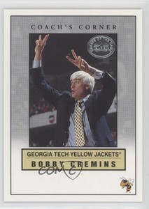 2001 Fleer Greats of the Game Coach's Corner Bobby Cremins #2CC