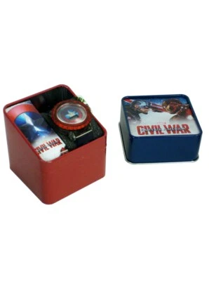 Captain America Civil War Flash Dial Digital Watch Marvel Comics New In Box - Image 1 of 4