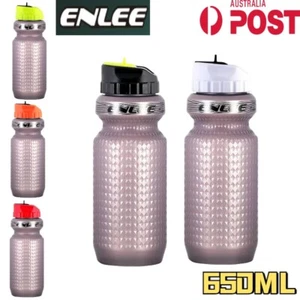 ENLEE Water Bottle Cycling Travel Insulated Double BPA Sport Gym Outdoor Gift AU - Picture 1 of 18