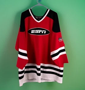ESPN National Hockey Night Mens Jersey ESPN Zone Walt Disney World Size XXL - Picture 1 of 10