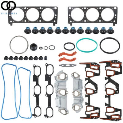 Juego de juntas de culata para Chevrolet Equinox Pontiac Torrent 2005 2006 2007-2009 3,4 L Foto 1 de 4