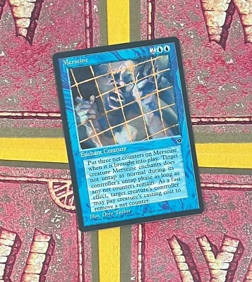 MTG MERSEINE (Tucker) Fallen Empires  (Wyvern Back) (OldManMTG 007-561) - Image 1 of 4