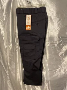 NWT PAIR OF UNIFORM PERFECTION PANTS HEMMED STYLE 2R Black H2 Tech Matrix Series - Picture 1 of 12