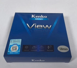 New 58mm Kenko View MC UV Filter 58 mm Lens Protector f/ Canon SONY Nikon DSLR - Picture 1 of 5