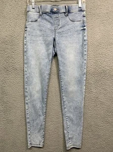 So Jr Girls Jeggings Sz 16 Faux Front Pockets & Closure 2 Back Pockets Adj Waist - Picture 1 of 10