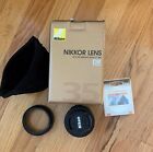 Nikon NIKKOR 35mm f/1.8G AF-S DX Lens for Nikon DSLR Cameras with Hoya Filter