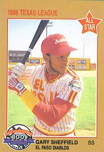 1988 Grand Slam Texas Minor League All-Star Set (Sheffield, Baerga, Wetteland) - Picture 1 of 1