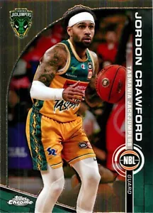 Tarjeta cromada Tasmania JackJumpers NBL Topps 2023 2024 - Jordon Crawford - Imagen 1 de 3