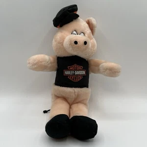 Harley Davidson Schwein Plüsch Play By Play - Bild 1 von 10