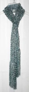 New Handmade Knitted Green Luxury Trellis Fashion Scarf - Picture 1 of 1