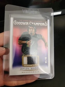 Upper Deck 2021 Goodwin Champions, Jaylen Waddle Patch /25 - Bild 1 von 5