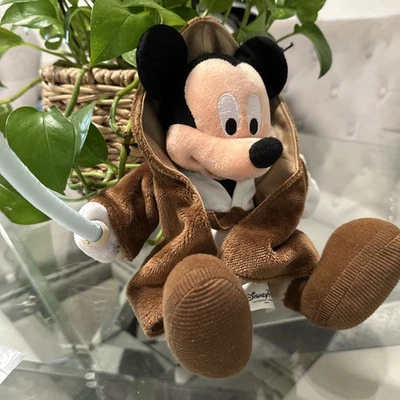 绝地武士米奇带光剑 11 英寸毛绒迪士尼星球大战 — 第 1/4 张图片