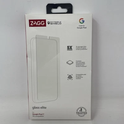 ZAGG Invisible Shield Glass Elite Screen Protector for Google Pixel 7 only - New - Image 1 of 3