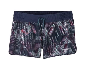 Pantalones Cortos Patagonia Nine Trails 4” Ligeros Absorbentes de Humedad Azul Marino Talla M - Imagen 1 de 12