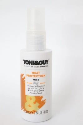 6 X Lot TONI & GUY HEAT PROTECTION, DAMAGE PROTECTION SOFT SMOOTH LOOK MIST 75ML - Image 1 of 4