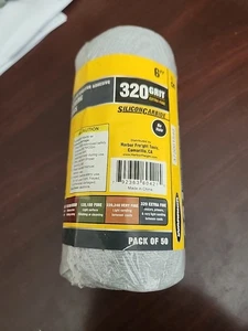 Warrior Roll of 50 320 Grit pressure sensitive back sanding discs - Picture 1 of 4