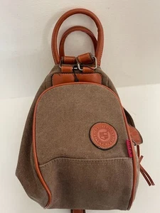 Oris Back Pack Canvas and Leather, - Picture 1 of 8